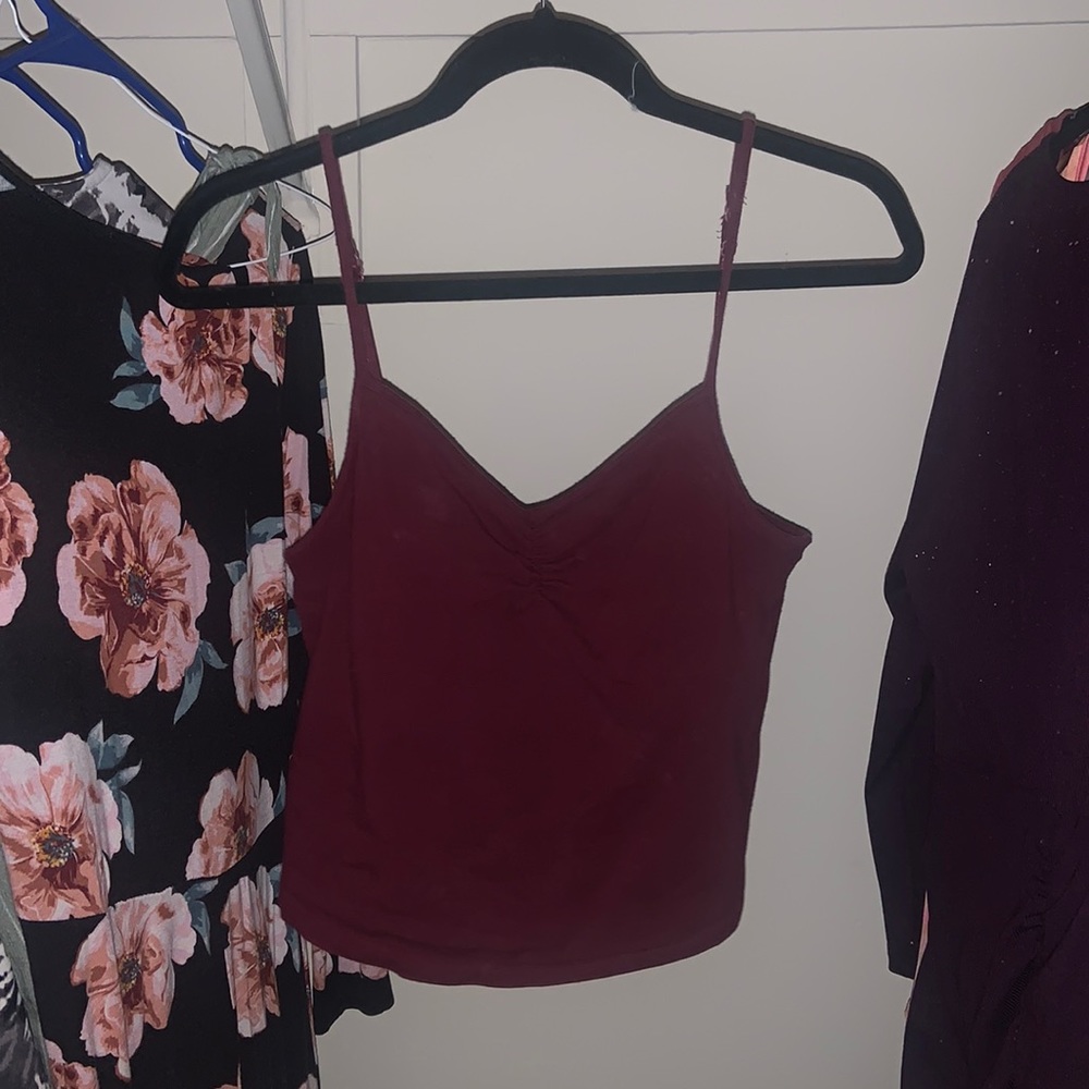 SO Favorite Layering Cami Top Crop Top US SIZE XL